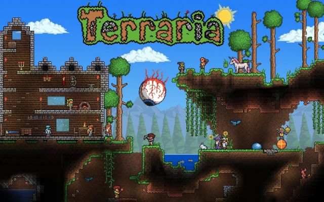 Terraria với thế giới mở cực hoang sơ và độc lạ